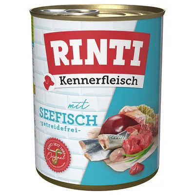 RINTI Kennerfleisch, 24 x 800 г - Морская рыба