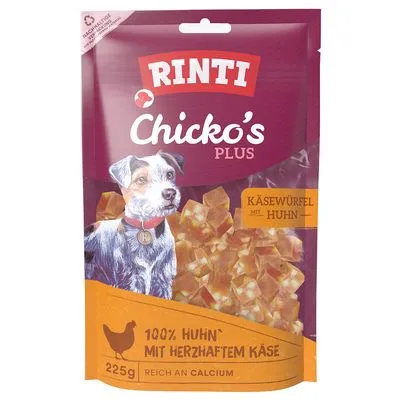 Rinti Chicko Plus Kaasblokjes - 3 x 225 g