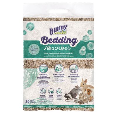 Bunny Bedding Absorber -pohjakuivike 20 l
