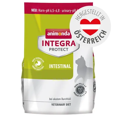 animonda INTEGRA PROTECT INTESTINAL, hoch verdaulich, bei akutem Durchfall, Harn-pH 6,5-6,8, hergestellt in Österreich, Veterinary Diet animonda INTEGRA PROTECT INTESTINAL, hoch verdaulich, bei akutem Durchfall, Harn-pH 6,5-6,8, hergestellt in Österreich, Veterinary Diet