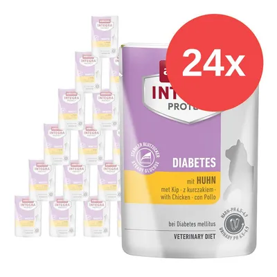 animonda Integra Protect Adult Diabetes 24 x 85 g - míchané balení (kuřecí a krůtí)