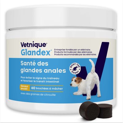 Glandex Friandises à mâcher pour les glandes anales