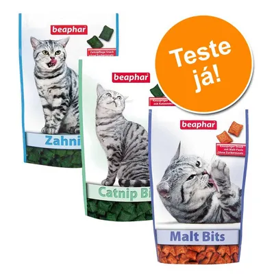 Beaphar snacks para gatos - Pack de degustação misto - 3 x 150 g Beaphar snacks para gatos - Pack de degustação misto - 3 x 150 g