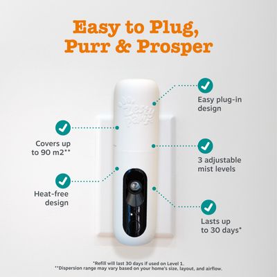 Zesty Paws Cat Calming Diffuser Kit Orchid Mist - 30g