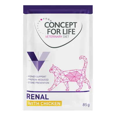 Concept for Life Veterinary Diet Renal poulet - maxi lot % : 48 x 85 g