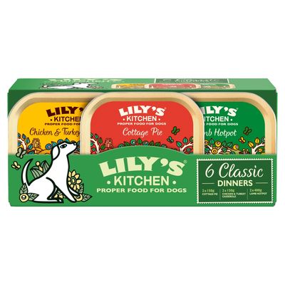 Lily's Kitchen Classic Trays Multipack 6 x 150g