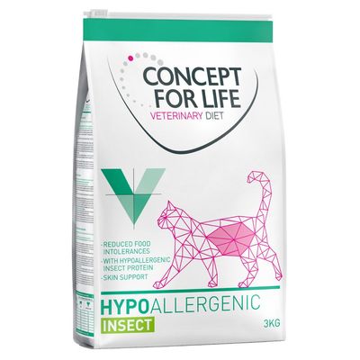 Concept for Life Veterinary Diet Hypoallergenic Insect pour chat