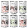 Wolf of Wilderness Junior “Expedition” 6 x 400 g Mixpakket