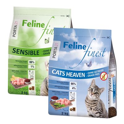 Lot découverte Porta 21 2 x 2 kg pour chat