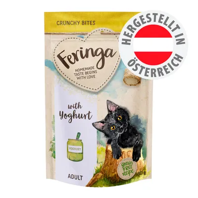 Feringa Crunchy Bites with Yoghurt, grain free recipe, Adult, 30g. Hergestellt in Österreich.