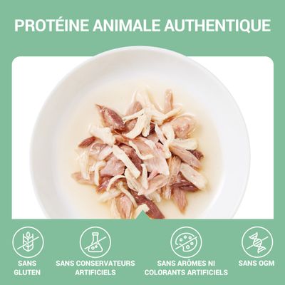 Schesir Complements Filet en gelée 6 x 70 g en sachets