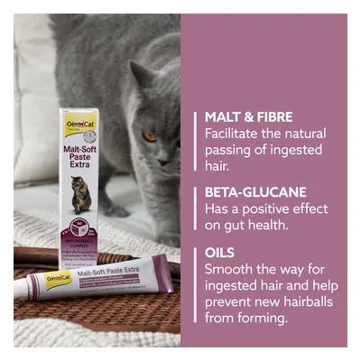 GimCat Malt-Soft Extra Paste - cat snacks - 200g