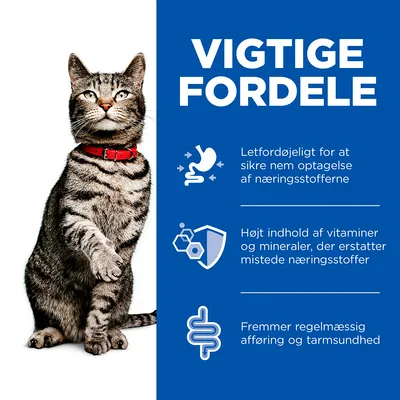 VIGTIGE FORDELE: Letfordøjeligt for at sikre nem optagelse af næringsstofferne. Højt indhold af vitaminer og mineraler. Fremmer regelmæssig afføring og tarmsundhed.