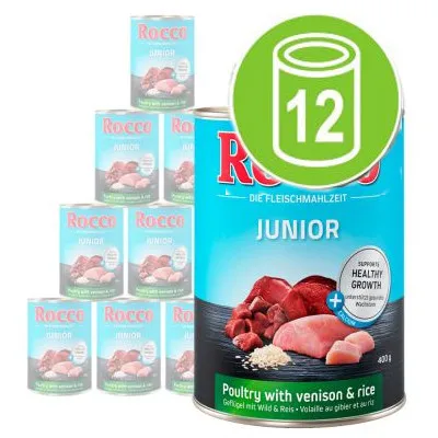 Økonomipakke Rocco Junior 12 x 400 g