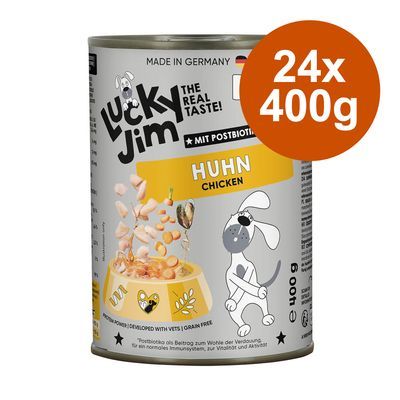 Lucky Jim Senior 24 x 400 g voordeelverpakking