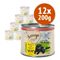 Feringa Classic Meat Menù Kitten 12 x 200 g umido per gattini Mix 1: Tacchino + Pollo & Vitello