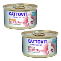 Sparpaket Kattovit Dose 48 x 85 g - Niere/Renal Mix (Lamm + Huhn)