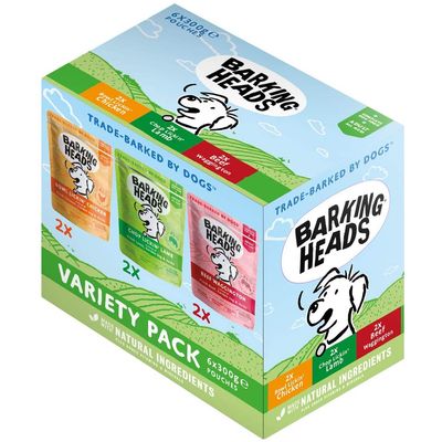 Barking Heads Variety Pack 6 x 300g