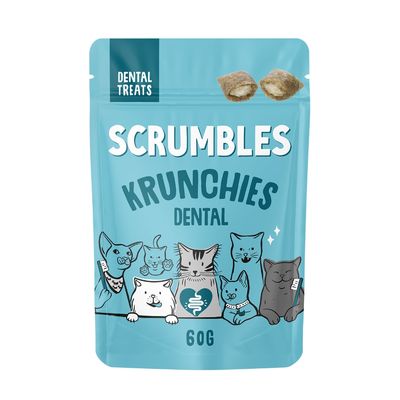Scrumbles Dental Krunchies Treats 60g