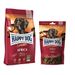 Happy Dog Kombi-Paket:  Supreme Sensible 10 / 12,5 kg + 5 x 100 g Soft Snack Sensible Africa 12,5kg + Africa 5 x 100 g