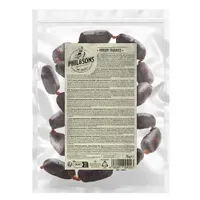 Phil & Sons Saucisses à la viande de cerf pour chien - 2 x 75 g
