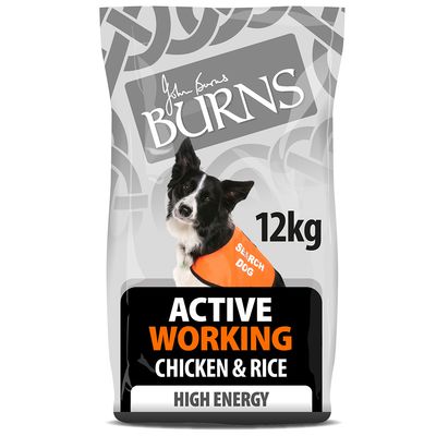 Burns Active Working - Chicken & Rice 12kg