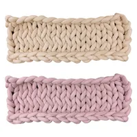 Tapis de fenêtre en tricot épais Aumüller pour chat - rose