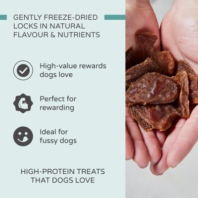 thrive ProReward Dog Treats - Duck - Multibuy: 3 x 60g