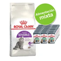 Pack nutrición mixta: pienso 4 kg + sobres Royal Canin 24 x 85 g - Maine Coon + Breed Maine Coon