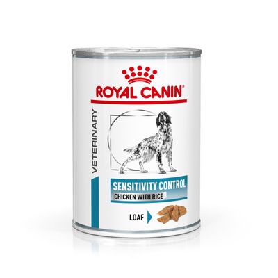 Royal Canin Veterinary Canine Sensitivity Control Chicken with rice Mousse 12 x 410 g