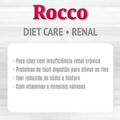 Rocco Diet Care Renal com frango e batata-doce 800 g - 12 x 800 g