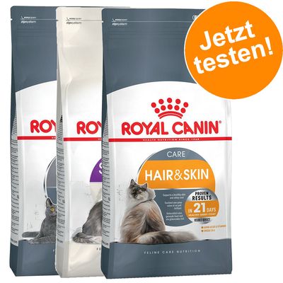 Royal Canin Probierpaket 3 x 400 g Sensible 33 + Hair & Skin + Fit 32