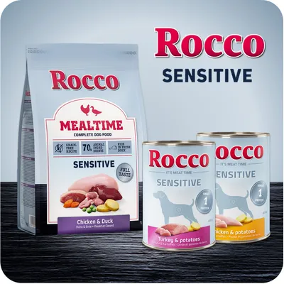 Rocco Mealtime Sensitive kalkkuna & kana 5 x 1 kg