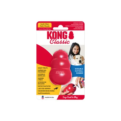 KONG Classic - KONG M (8,5 см) + Kong Ziggies Enhanced M/L (227 г)