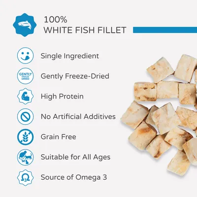 thrive Cat Treats Maxi Tube - White Fish - 110g