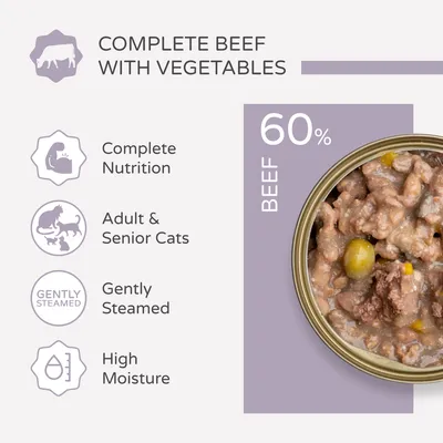 thrive Complete Adult - Beef with Vegetables - 6 x 75g