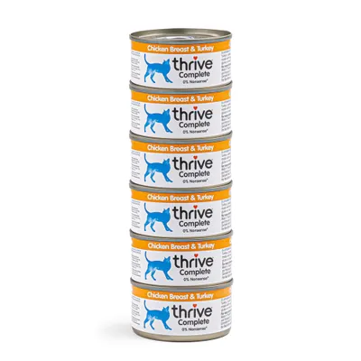 thrive Complete Adult - Chicken Breast & Turkey - Saver Pack: 24 x 75g