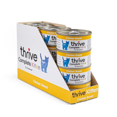 Thrive Complete Kitten 12 x 75 g - Kuracie mäso