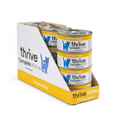 Thrive Complete Kitten 12 x 75 g - kuřecí Thrive Complete Kitten 12 x 75 g - kuřecí