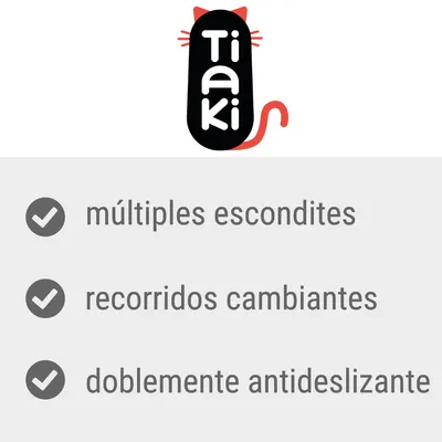 Tiaki. Múltiples escondites, recorridos cambiantes, doblemente antideslizante.