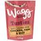 Wagg Tasties Tasty Chunks with Chicken, Ham & Beef 125g