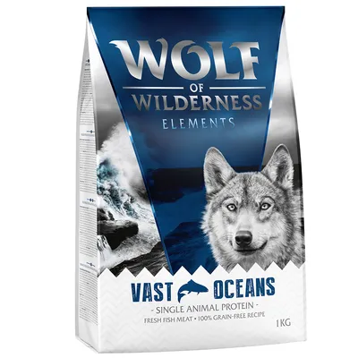 Wolf of Wilderness Sensitive  Adult "Vast Oceans" - Fish - 1kg