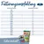 Fütterungsempfehlung für Hunde: Gewicht des Hundes in kg und Tagesbedarf an Futter in g/24h. Beispiel: 10 kg - 155 g, 20 kg - 255 g. Produkte: Happy Dog Dose und Trockenfutterbeutel.