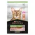 Bag labelled sterilised adult, vital functions, number one ingredient salmon, designed to be recyclable, suitable for pets aged 1 plus. ISFM certified. Freshness seal shown. Bag labelled sterilised adult, vital functions, number one ingredient salmon, designed to be recyclable, suitable for pets aged 1 plus. ISFM certified. Freshness seal shown.