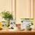 Forthglade senior wholegrain meals with lamb and white fish, showing packaging and ingredients including peas, rice, herbs, and a bowl of prepared food. Variety pack includes 12 trays.