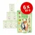Συσκευασία DeliCATessen Kitten Junior Geflügel Poultry, 6 x 85 g. Ετικέτα: Χωρίς δημητριακά, παρασκευάζεται στη Γερμανία, πατέ, εικόνα γατάκια και πεταλούδες.