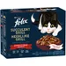 Felix "Tasty Shreds" Pouches 24 x 80 g - Geschmacksvielfalt vom Land (Rind, Huhn, Ente und Truthahn)