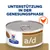 Консерва Hill's Prescription Diet a/d, текст на немецком: UNTERSTÜTZUNG IN DER GENESUNGSPHASE, изображение курицы