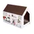 XL Cat House with Scratching Pad Winter Edition - 58 x 36 x 41cm (L x W x H)