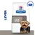 Hill's Prescription Diet l/d hundfoder, texten LEVER synlig till vänster, bild på liten hund på förpackningen. Hill's Prescription Diet l/d hundfoder, texten LEVER synlig till vänster, bild på liten hund på förpackningen.